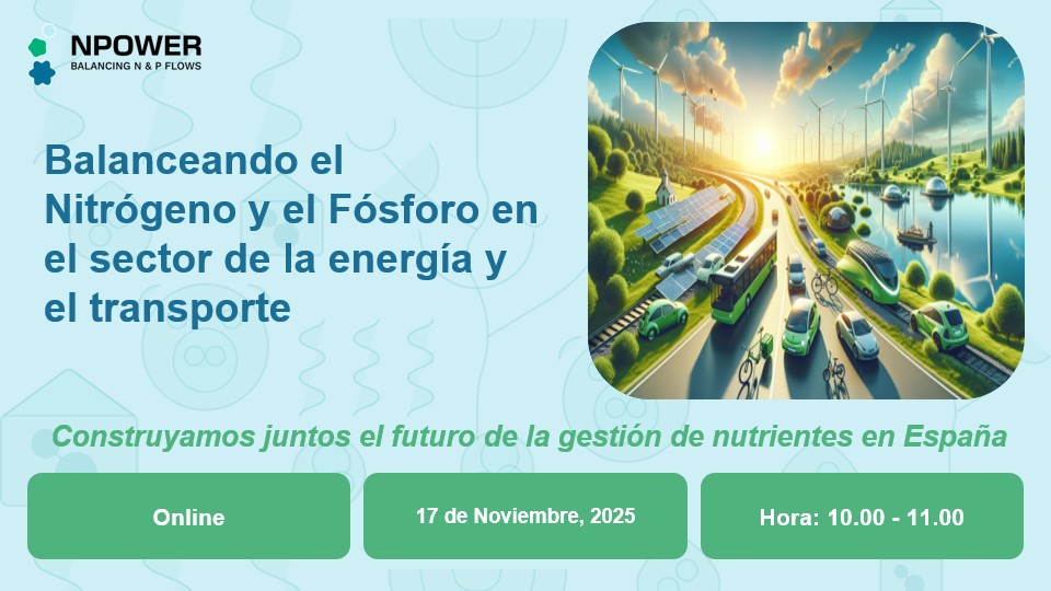 Hacia un equilibrio sostenible de nutrientes en energía y transporte