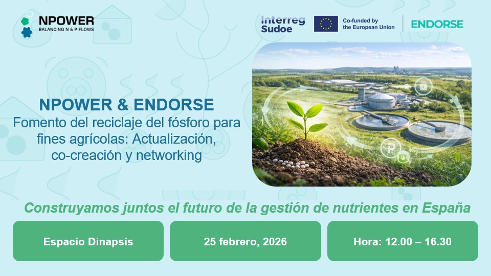 Fomento del reciclaje del fósforo para fines agrícolas: Actualización, co-creación y networking