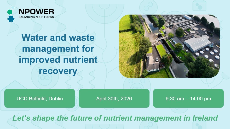 Water and Waste Management for Improved Nutrient Recovery
