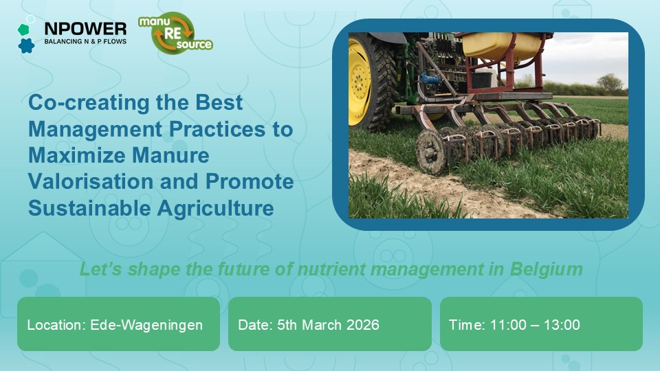Maximising Manure Valorisation Through Best Management Practices