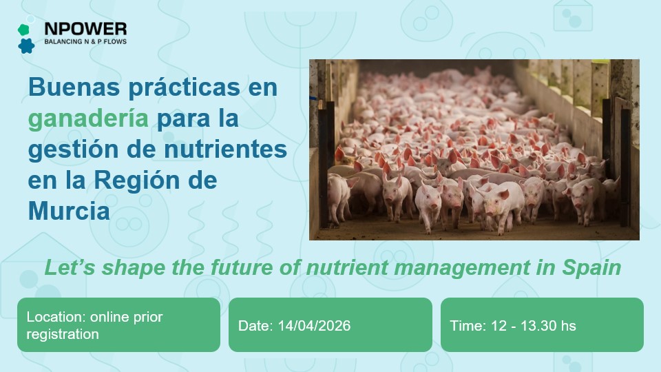 Best Practices in Livestock for Nutrient Management in the Region of Murcia