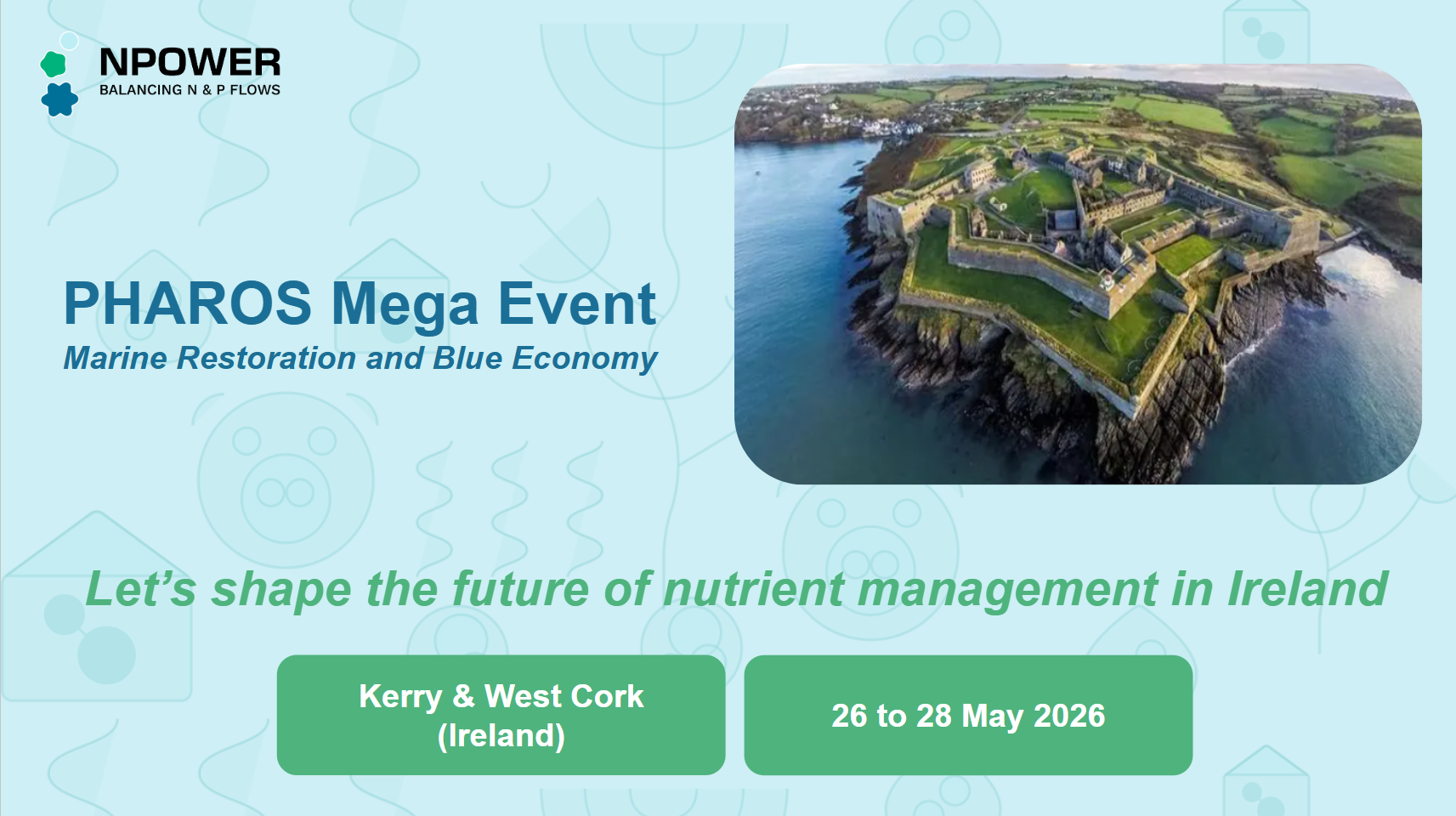 PHAROS Mega Event – Marine Restoration and Blue Economy
