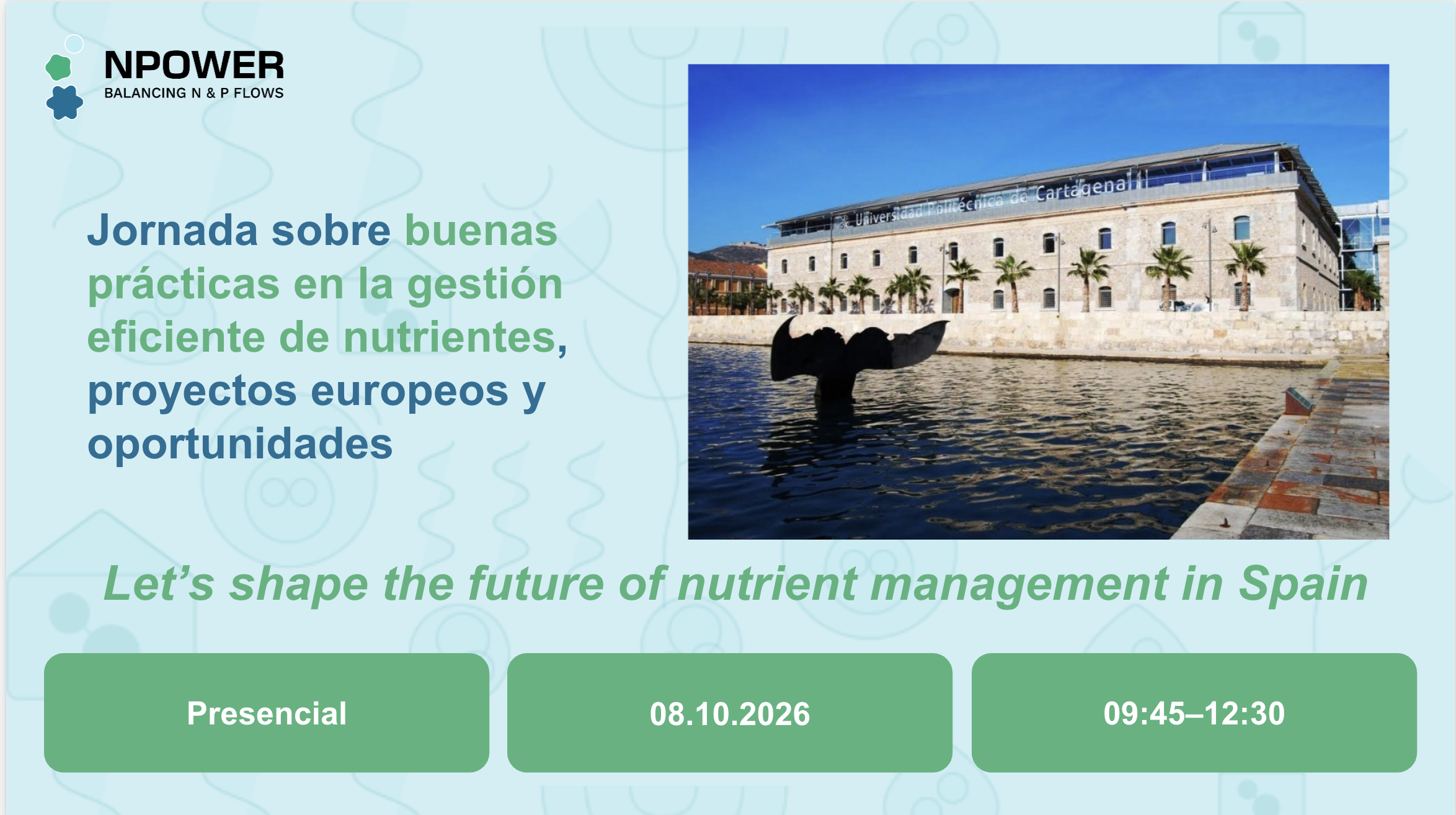 Gestión eficiente de nutrientes, proyectos europeos y oportunidades