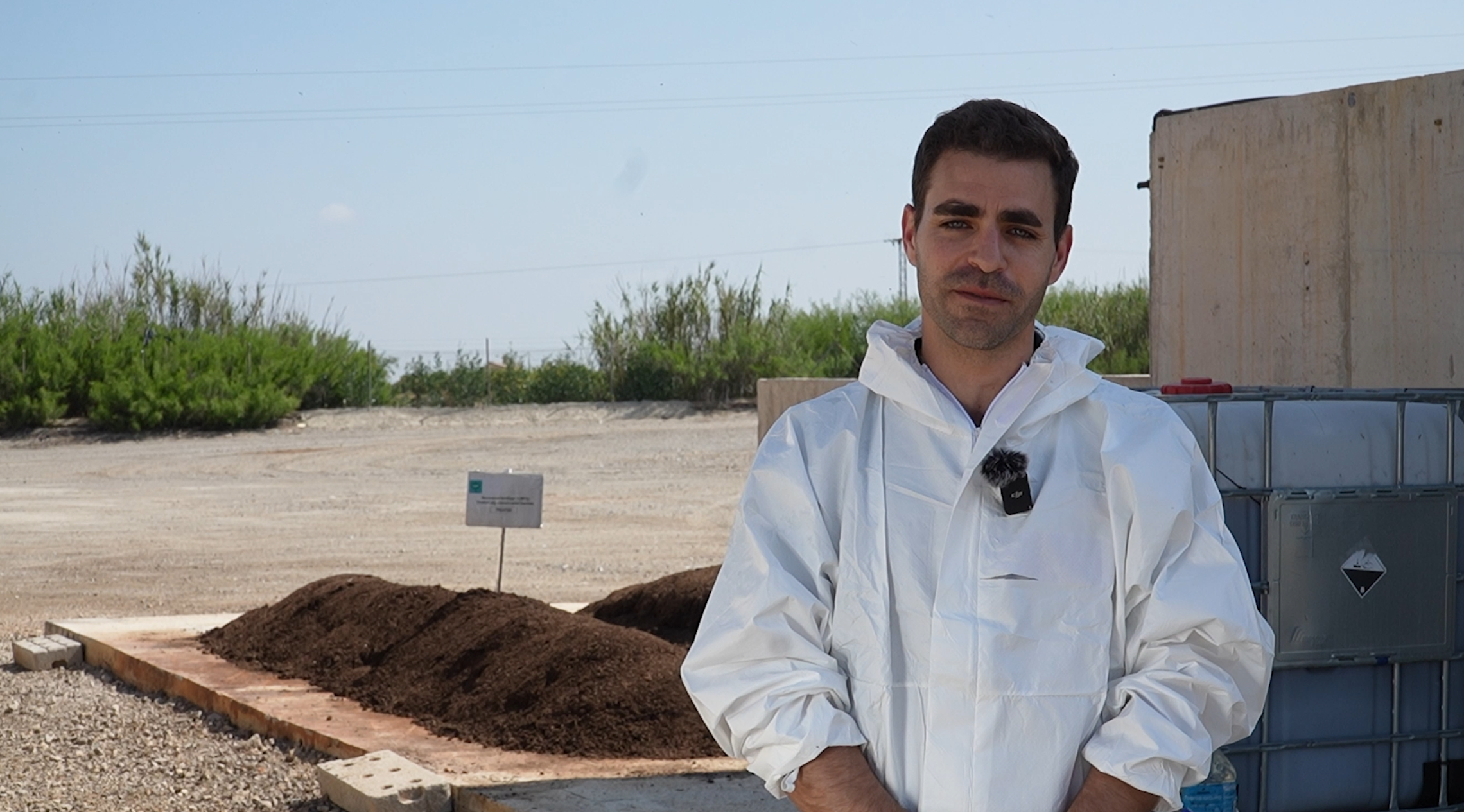 Phosphorus recovery pilot setup