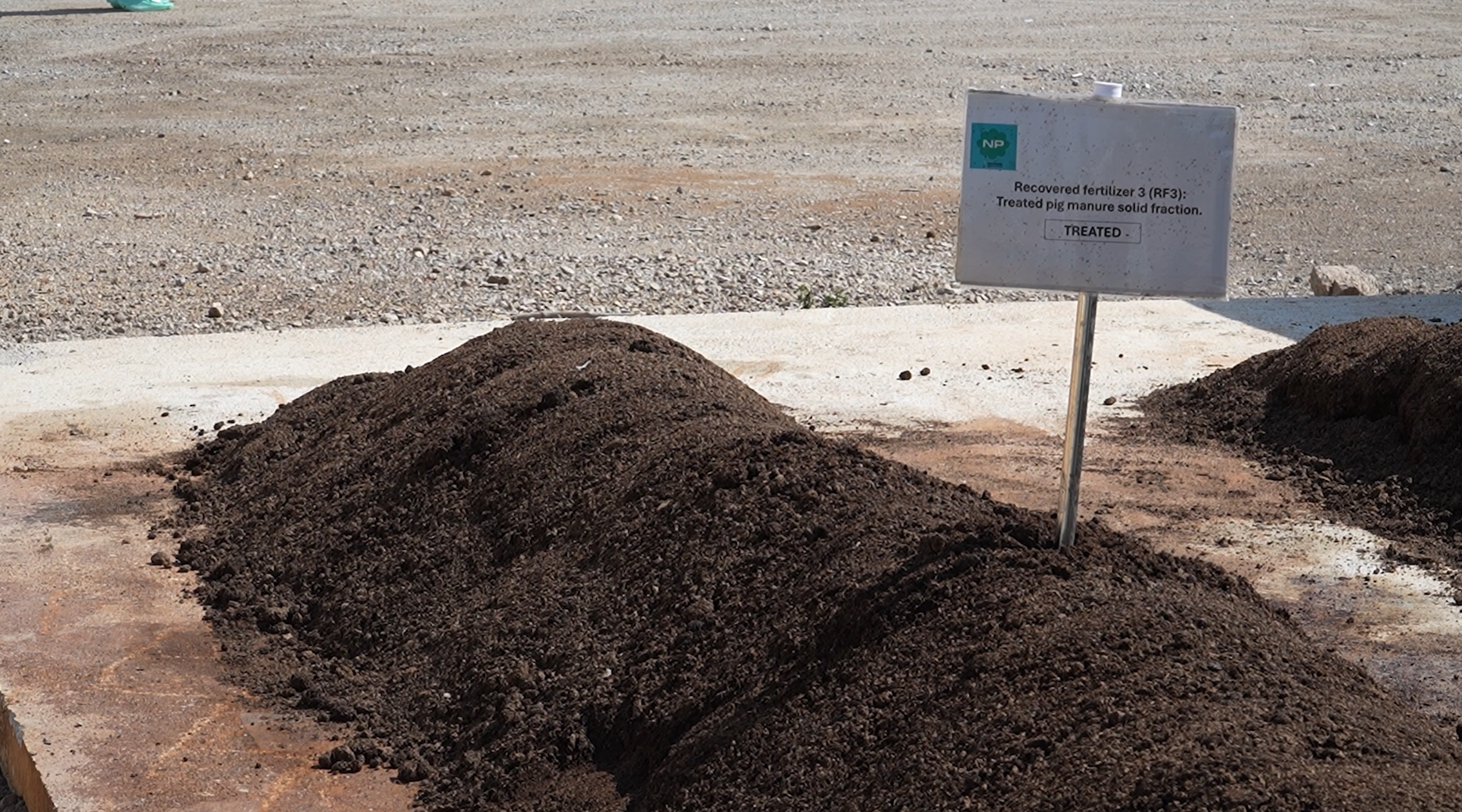 Phosphorus recovery pilot setup