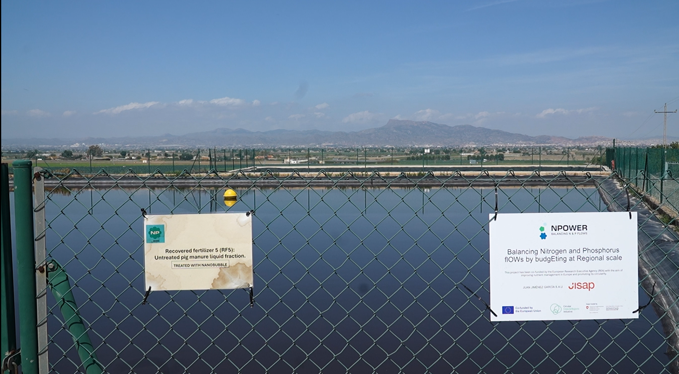 Phosphorus recovery pilot setup