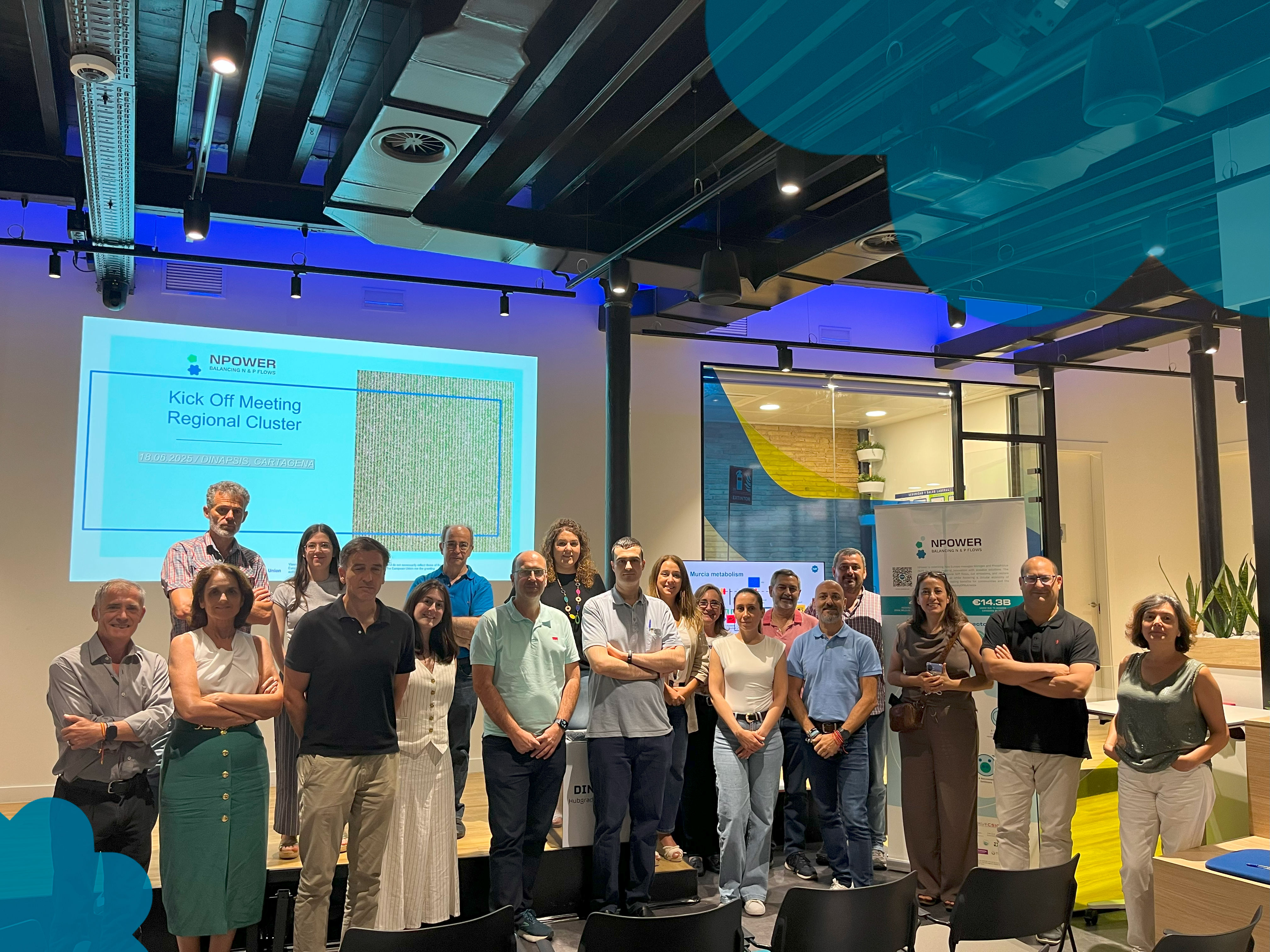 The kick-off meeting in Cartagena